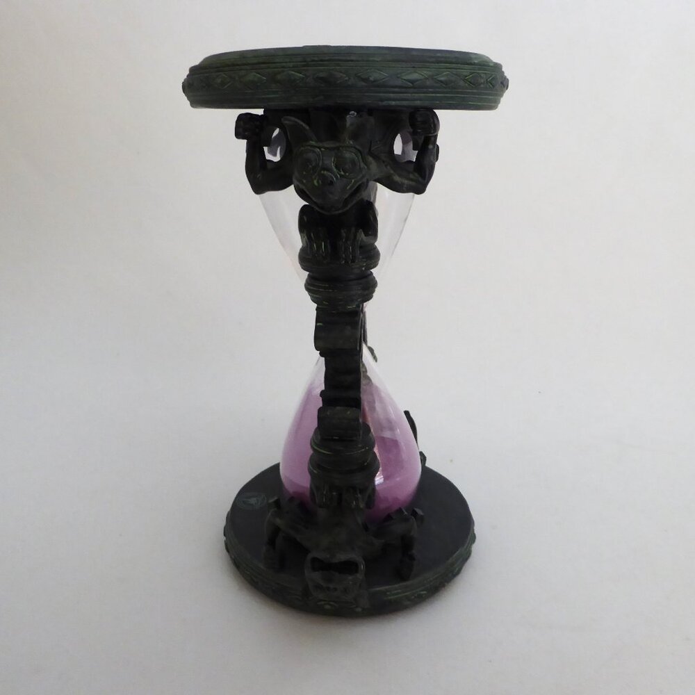 NEW 7” DISNEY HAUNTED MANSION WORKING GOTHIC HOURGLASS - Picture 4 of 13